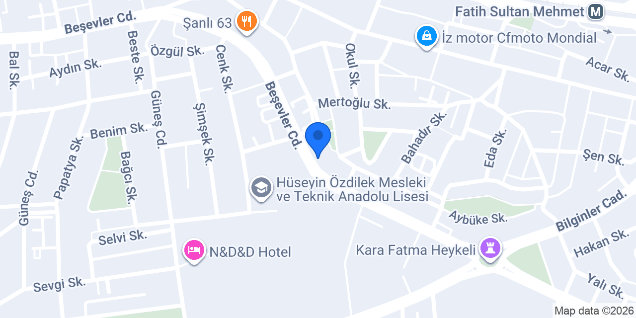 İz Tasarım & Çiçekçilik konumu