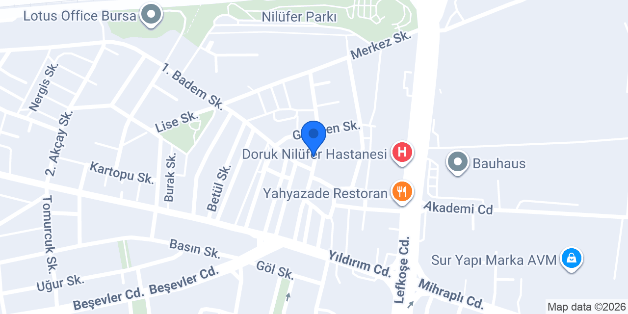 EKİM OPTİK konumu