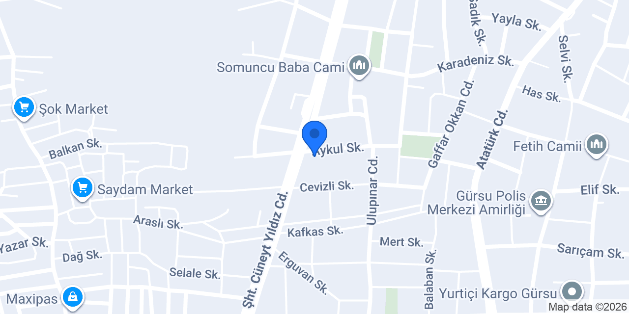 Sultan Bayan Kuaförü konumu