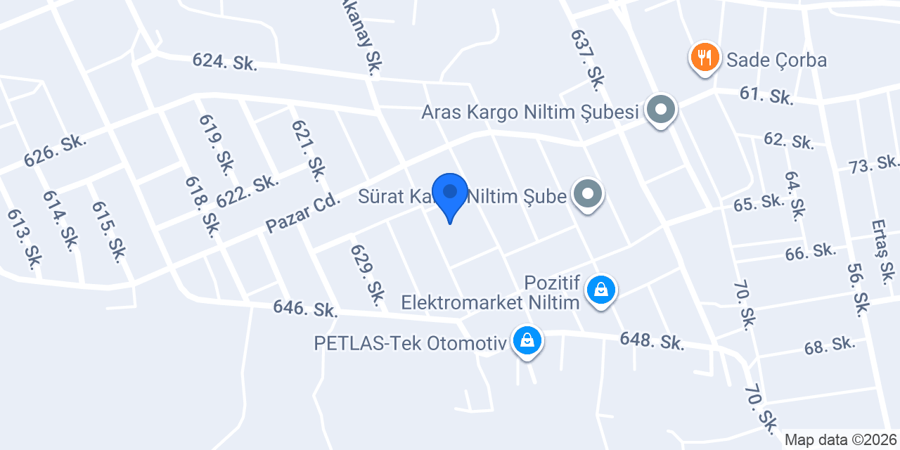 Temak Bursa Dağıtım Noktası konumu