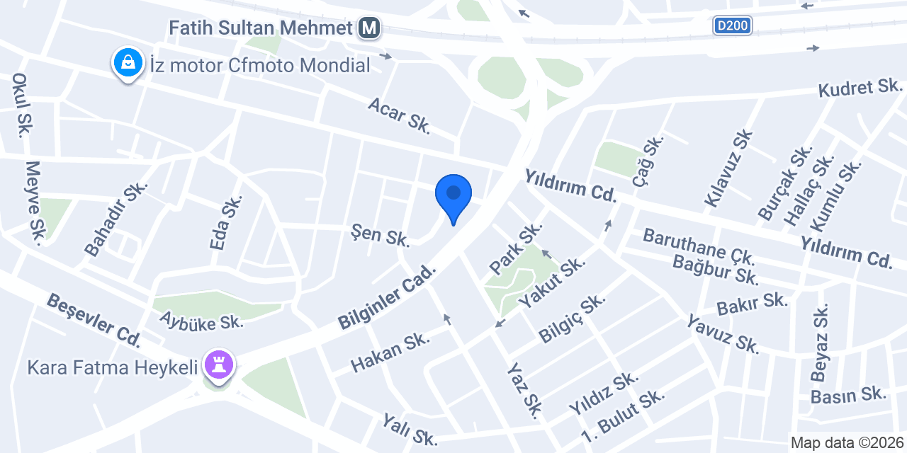 Akıcı otomotiv konumu