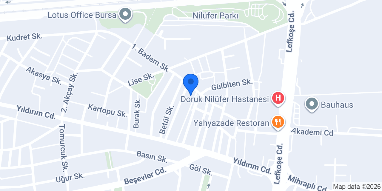 Yeşil Elma Temizlik konumu