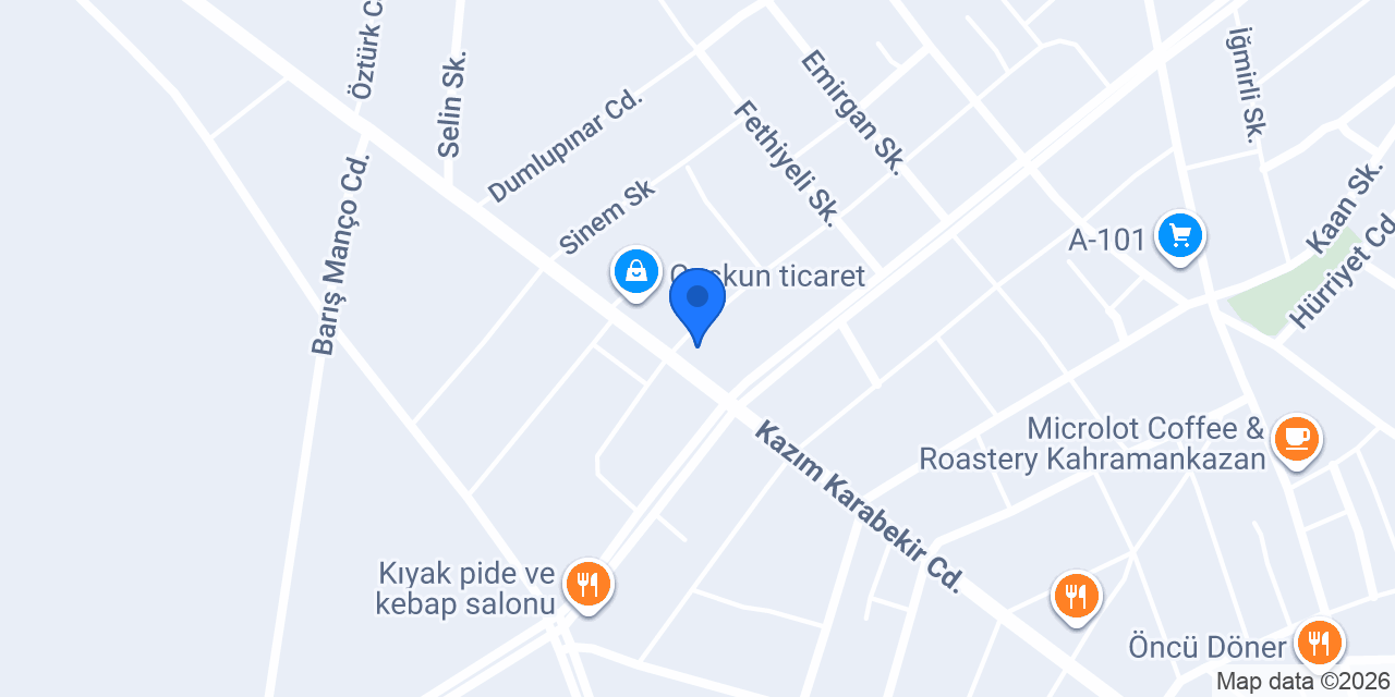 Kahraman Elektrik konumu
