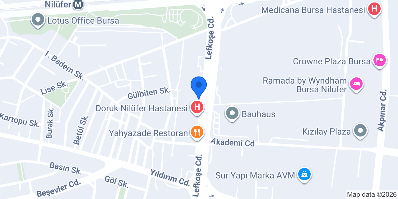 Gizem Bayrak Turizm konumu