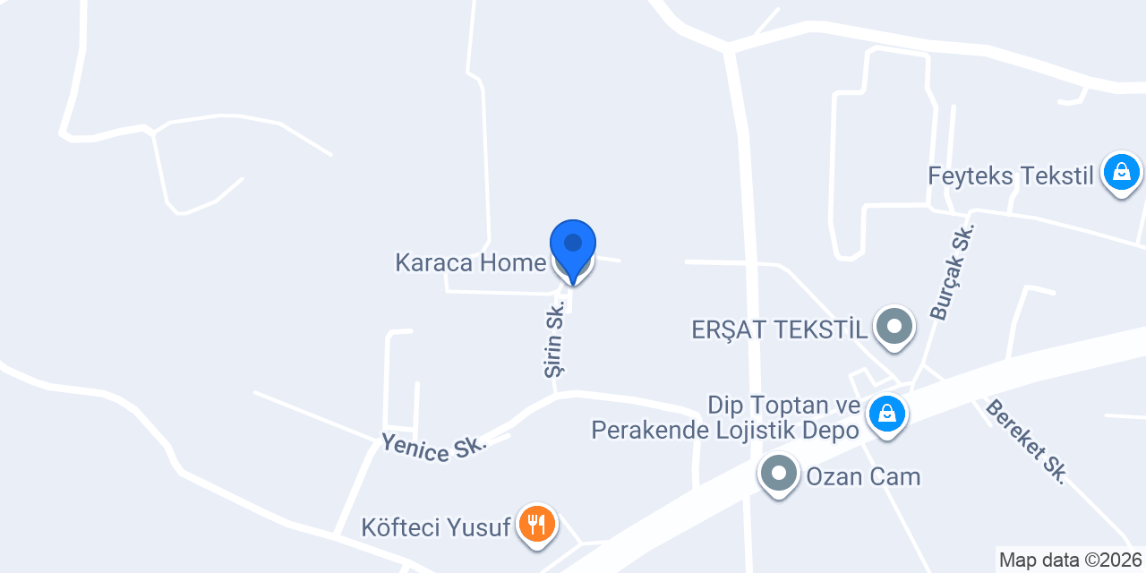 Karaca Home konumu