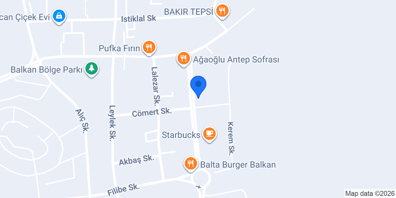 BALKAN TEKEL konumu