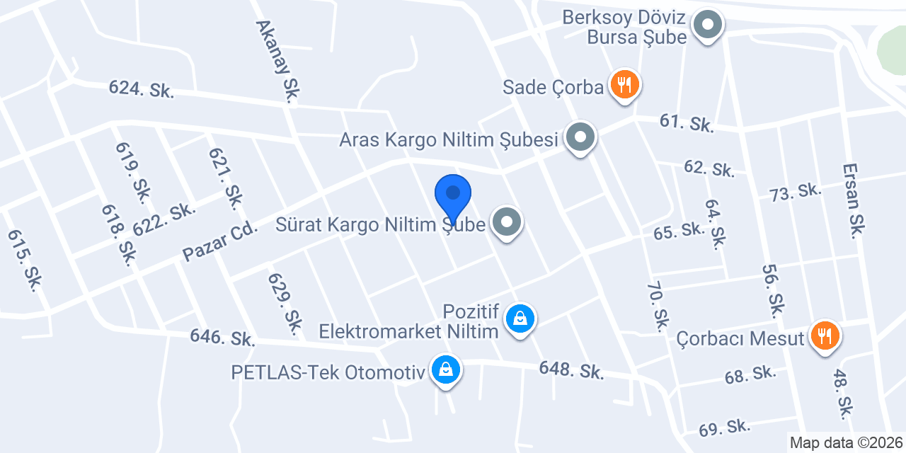 Yalçınay Elektrik konumu