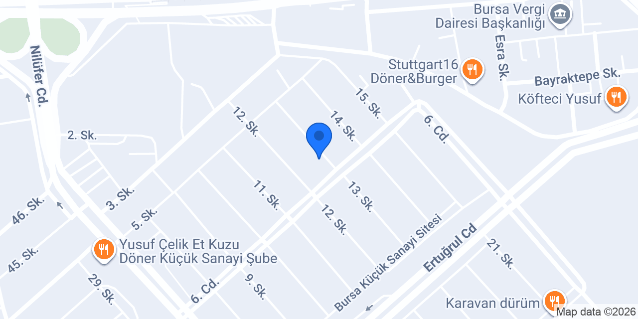 METİN OTO konumu