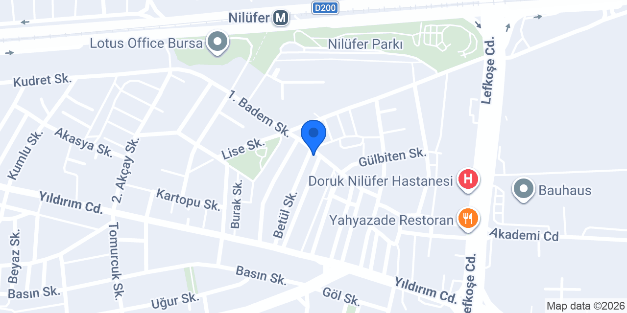 Şerbetçiler Market konumu
