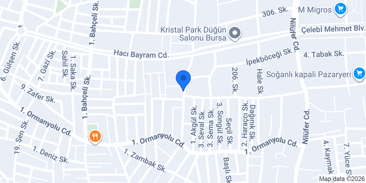 Arman Mobilya konumu