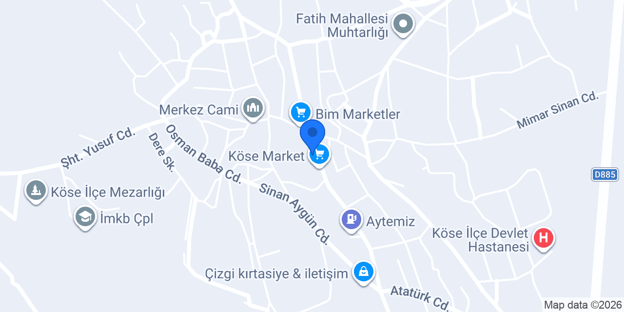 Kuaförüm konumu