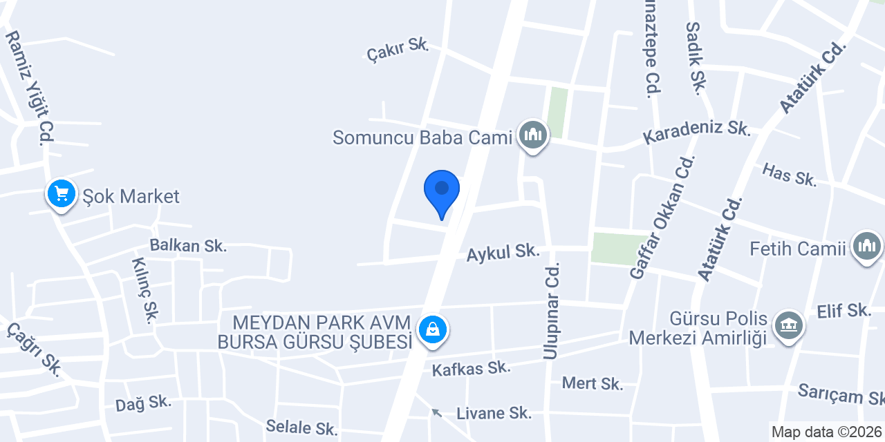 Yıldız Optik konumu