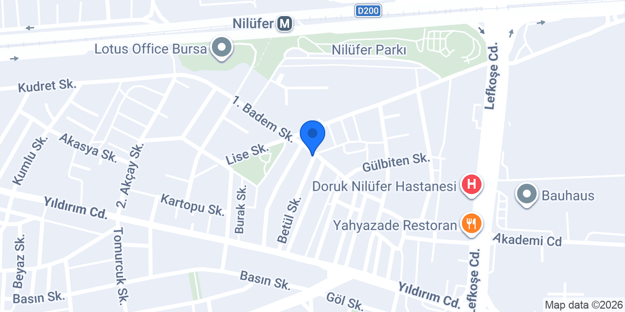 CBC Call Center Bursa konumu