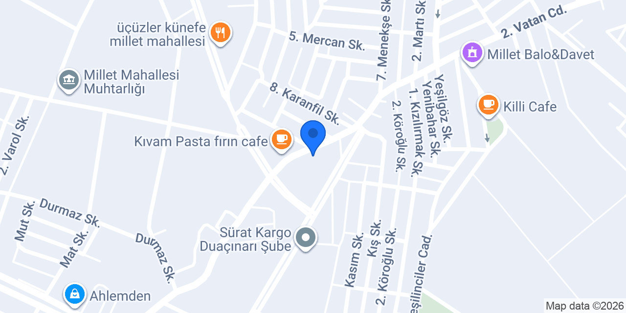 MAY ÇİÇEKÇİLİK konumu