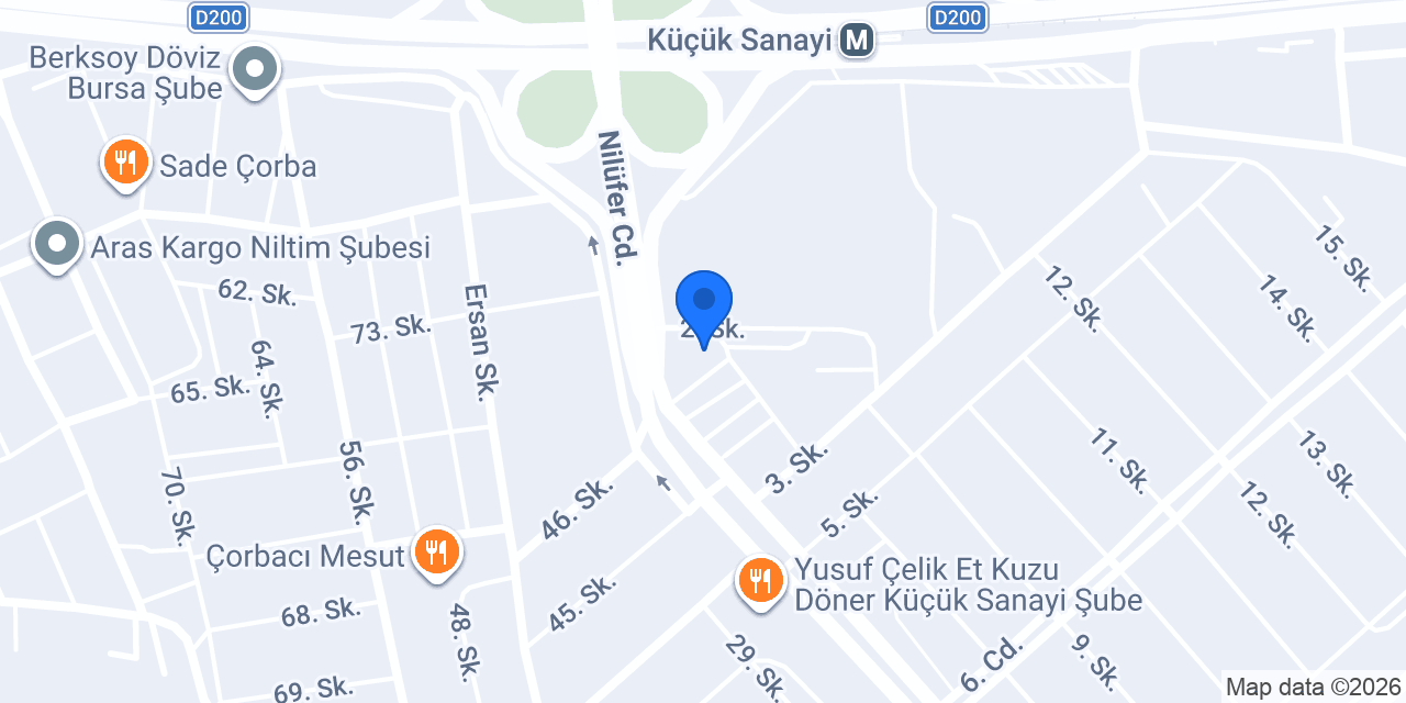 Görkem Oto Lastik konumu