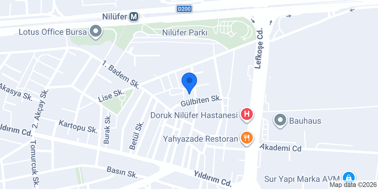 Mod İlkyardım Eğitim Merkezi konumu
