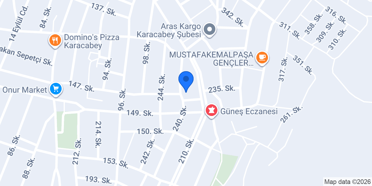 Şehit Serkan Şahin Ortaokulu konumu