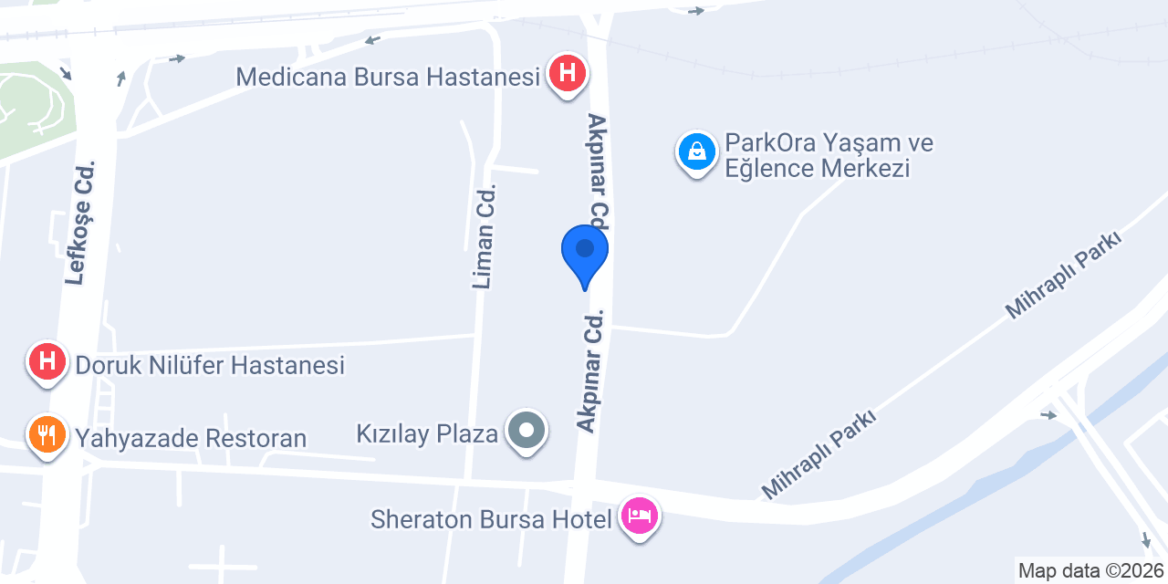 Zorlu Rent A Car konumu