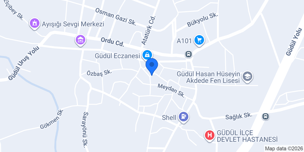Yılmaz Ticaret (Dervişler) konumu