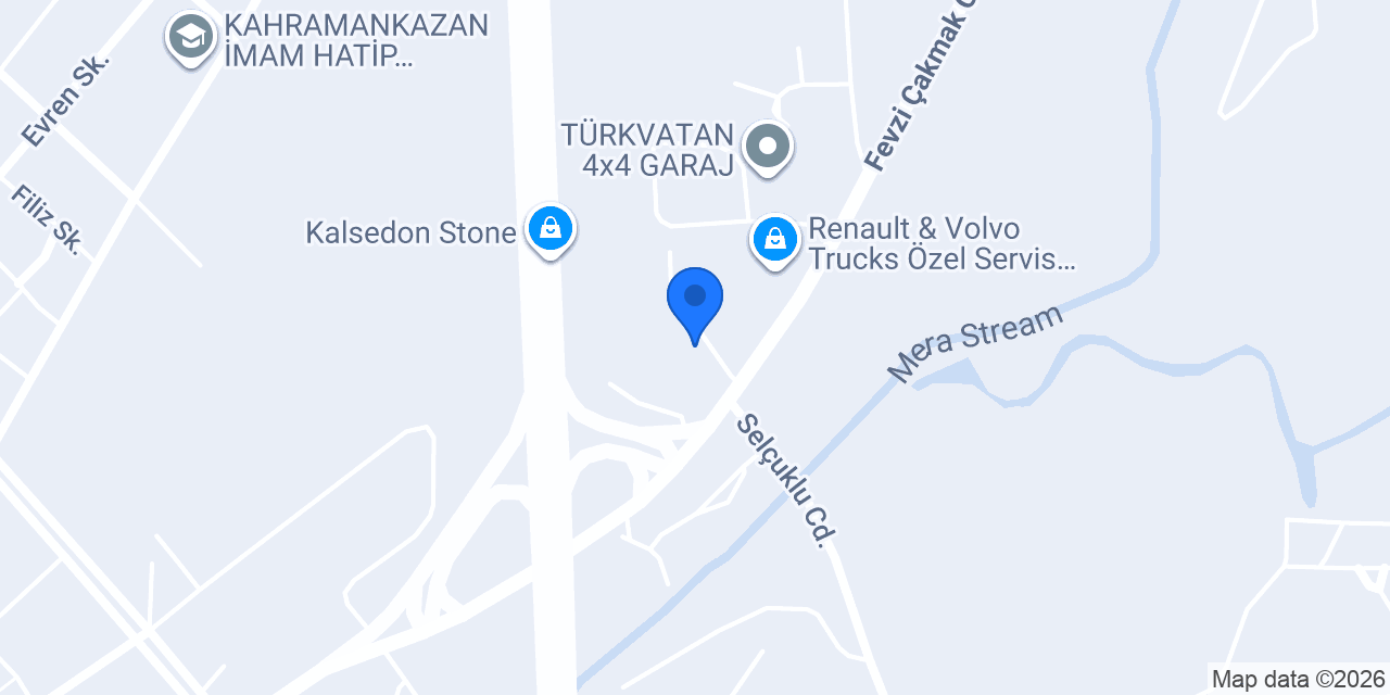 Kaman Karavan Kamp konumu