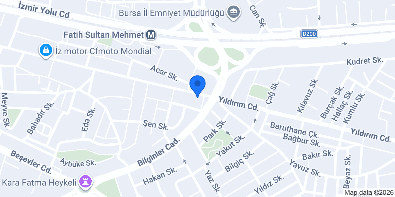 ÖZNUR YÜCEL STUDYO konumu