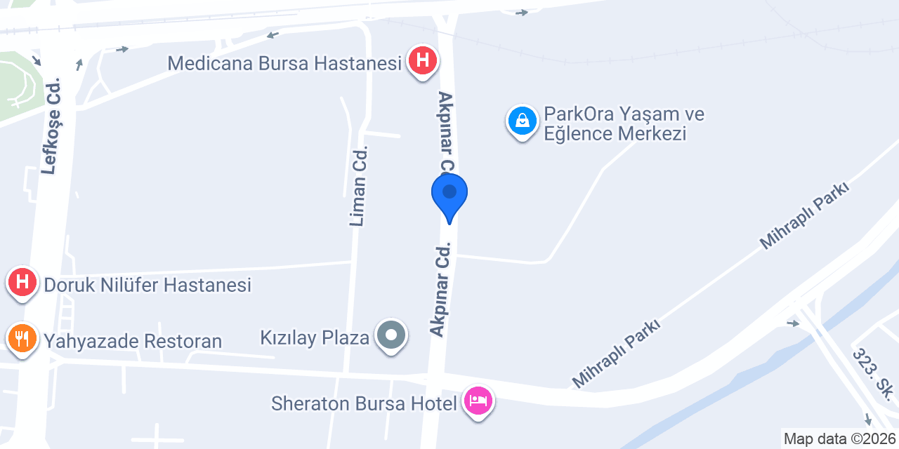 Eğlenjoy Parkora konumu