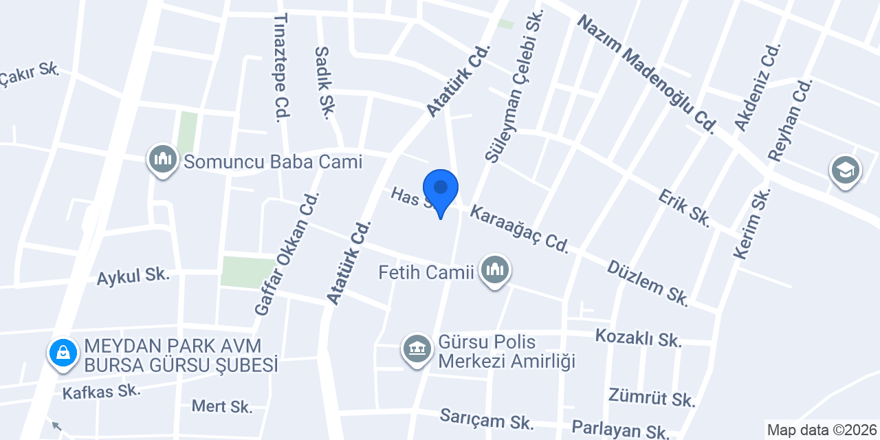 Şanlı Elektrik konumu