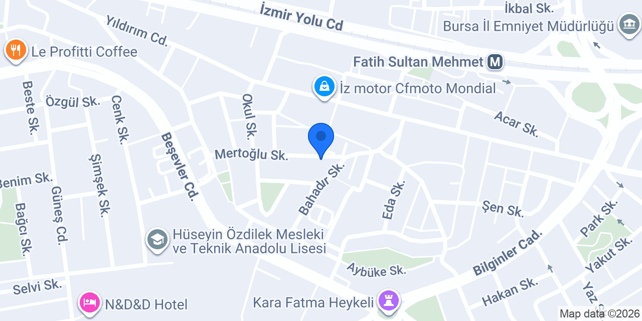Ametist Taşı konumu