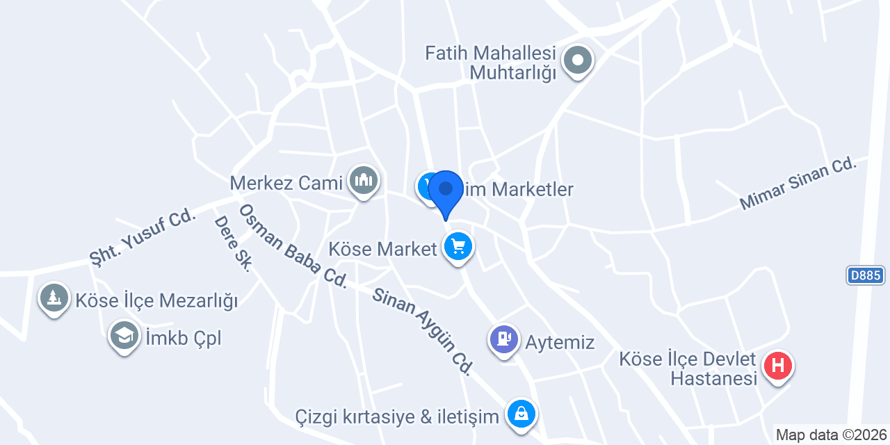 Tapu Müdürlüğü konumu