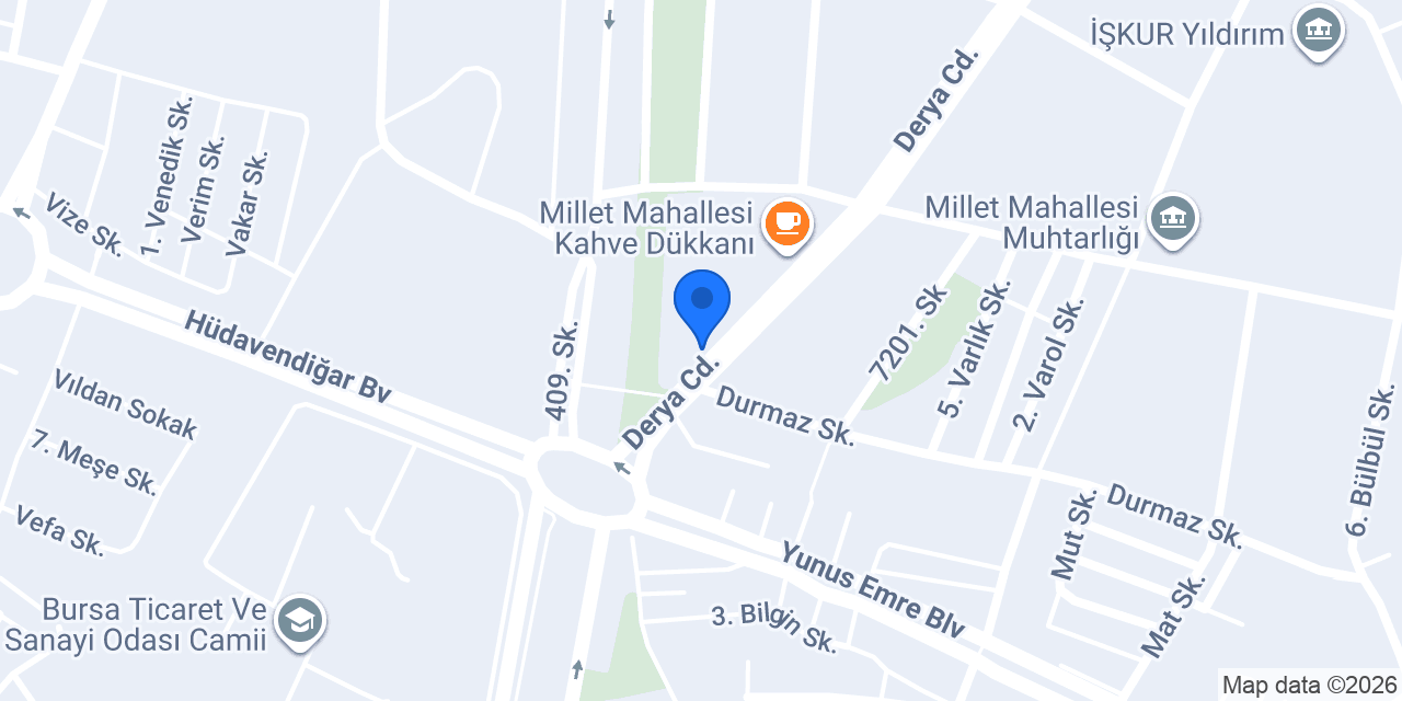 Mersin VİP TANTUNİ konumu
