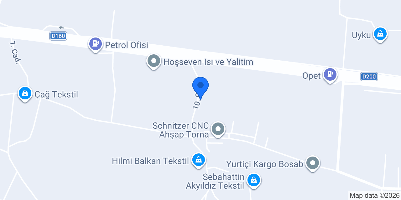 Beyfren Otomotiv konumu