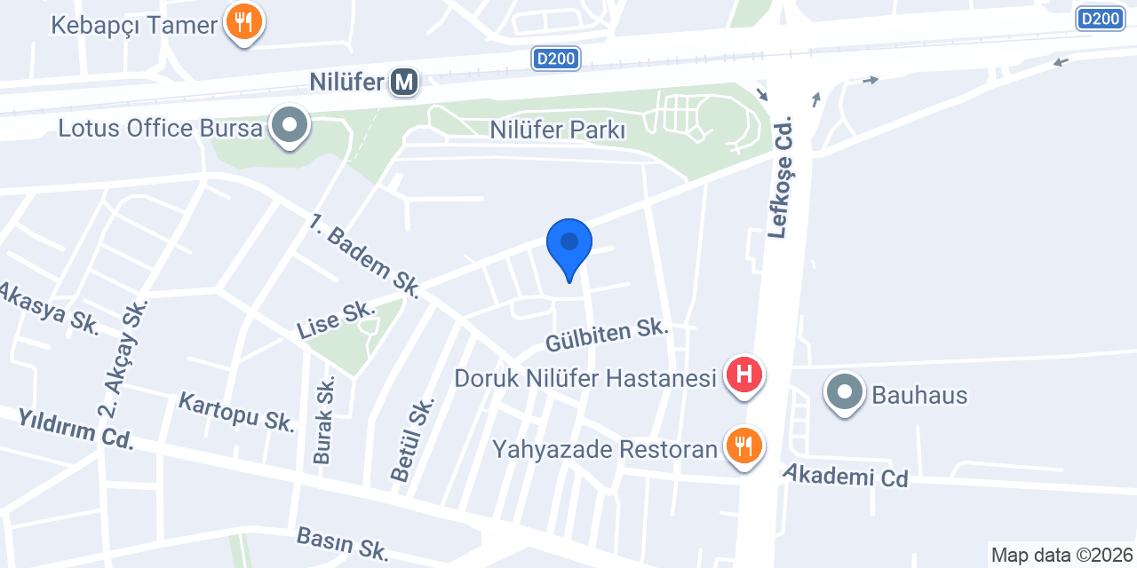 Özel Kağaner Anadolu Lisesi konumu