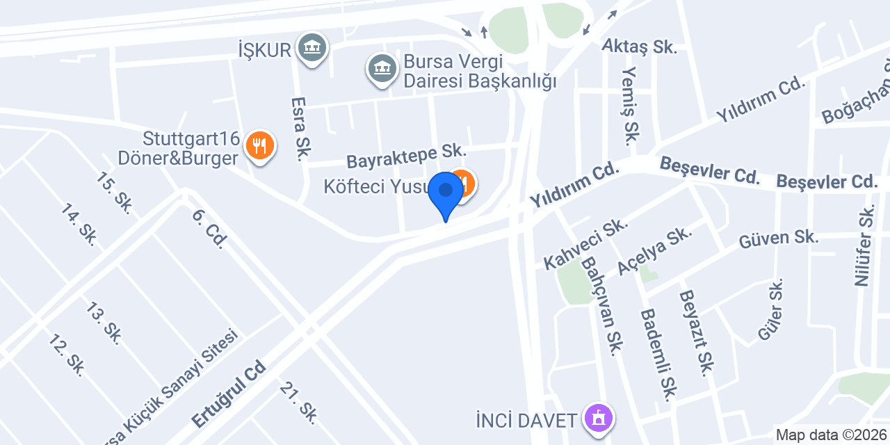 OEM OTO YEDEK PARÇA konumu