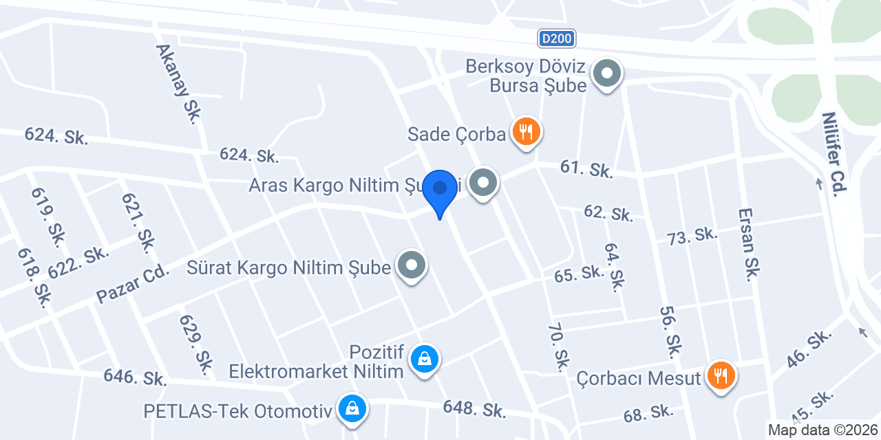 ENERSER ENERJİ İNŞAAT ELEKTRONİK LTD. ŞTİ. konumu