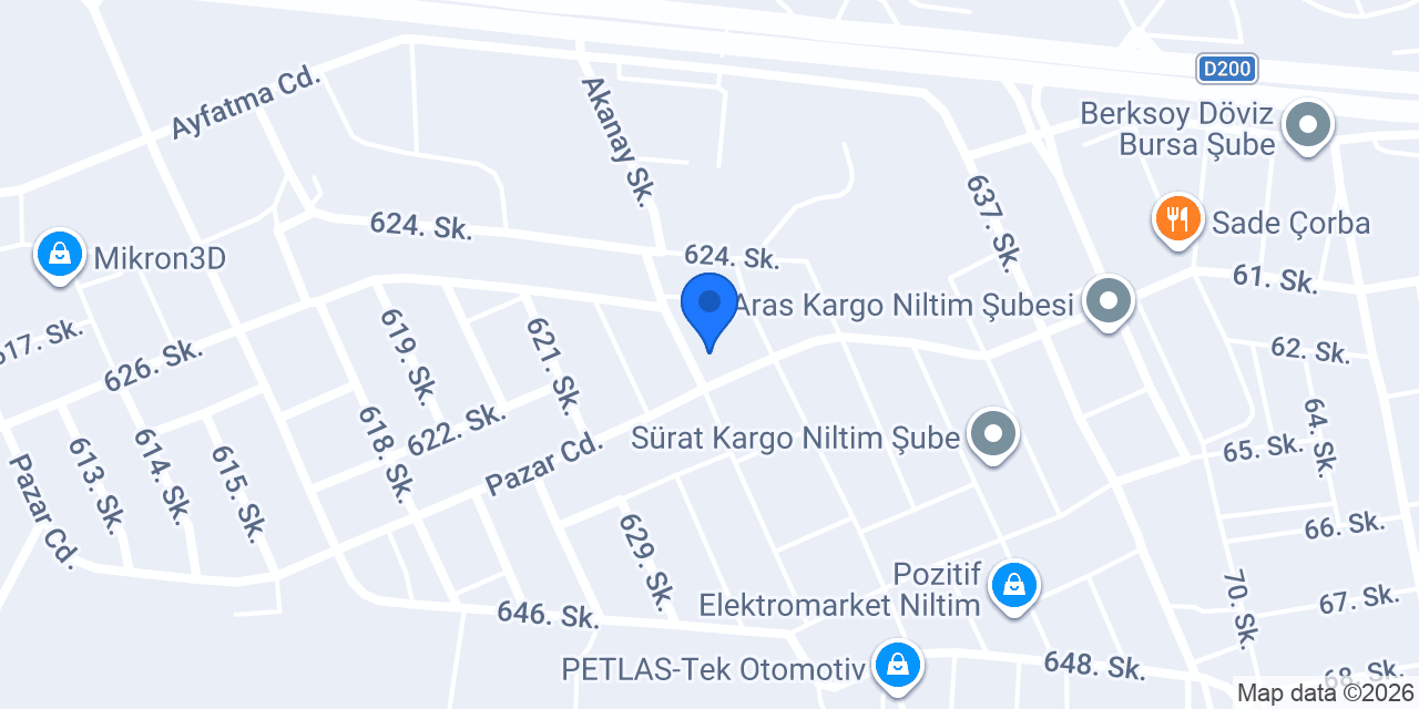 Yalçın Elektrik konumu