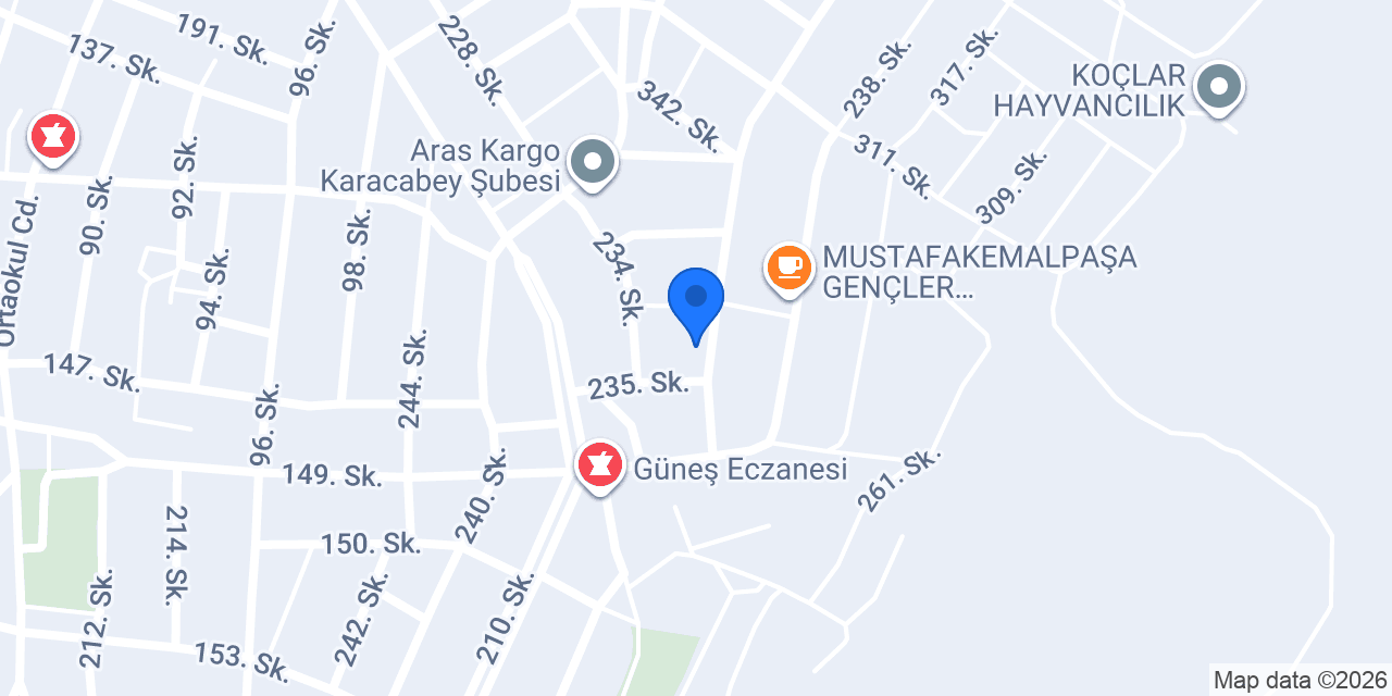 Serhat Mühendislik - 2 Şube konumu