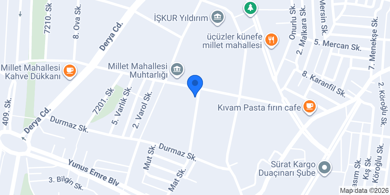 Vera Kırtasiye konumu