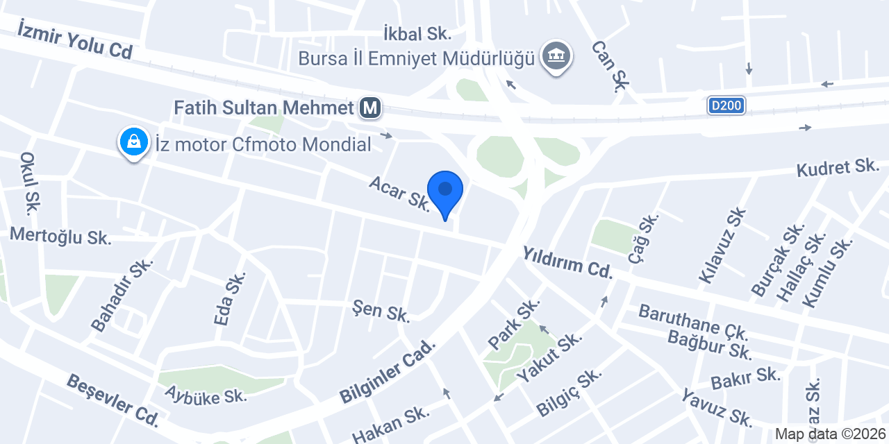 Bursa Psikolog Tuğba YAŞAR konumu