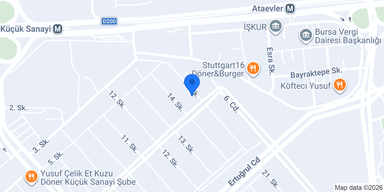 Ekşiler Oto Tamir - Skoda Servis konumu