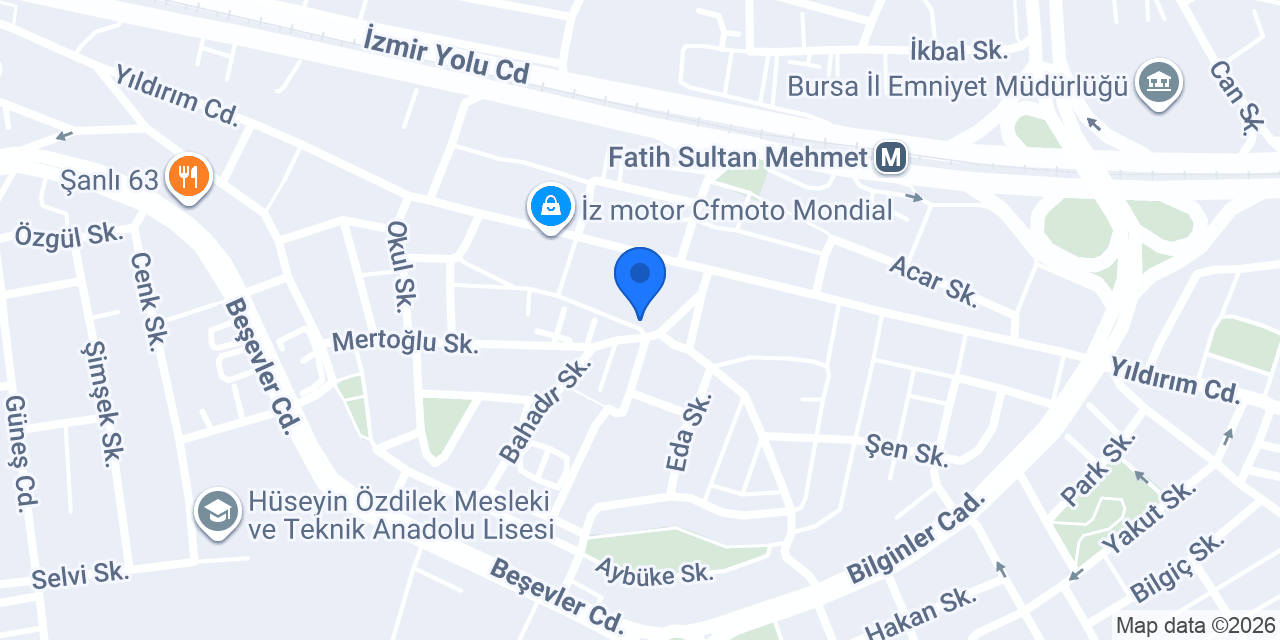 Deniz akülü garage konumu