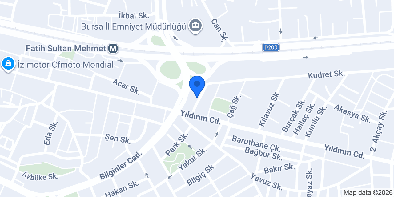 Av. Atila KARASU Hukuk Bürosu konumu