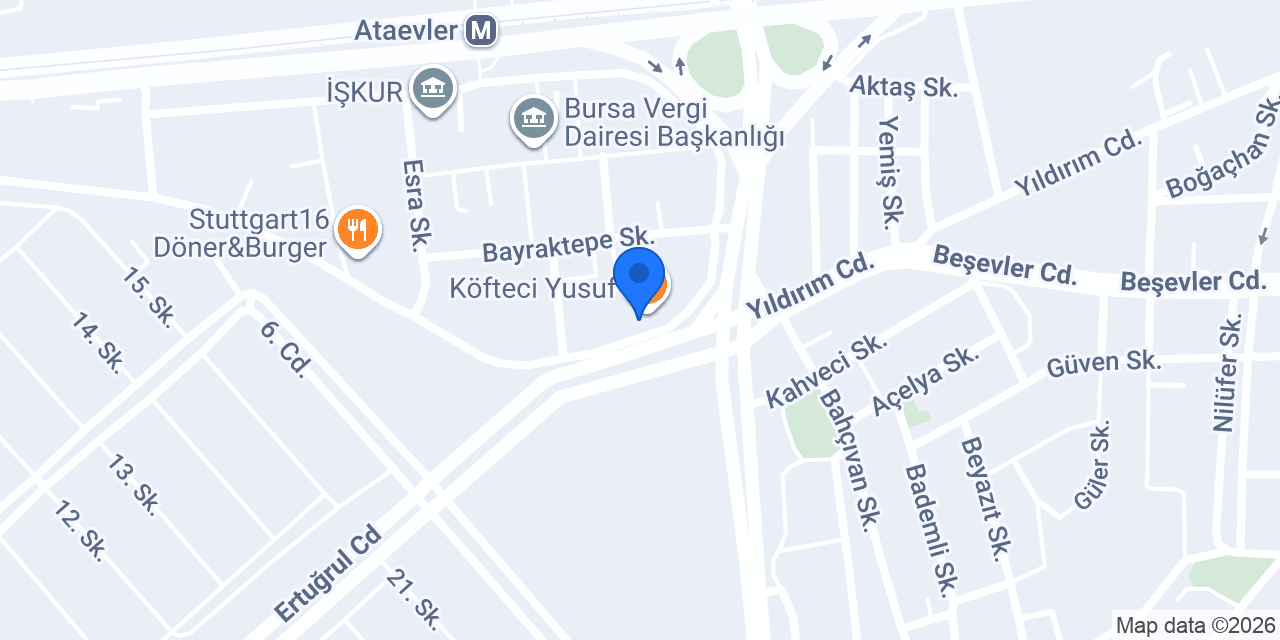 Erdoğan & Erdoğan Hukuk Bürosu konumu