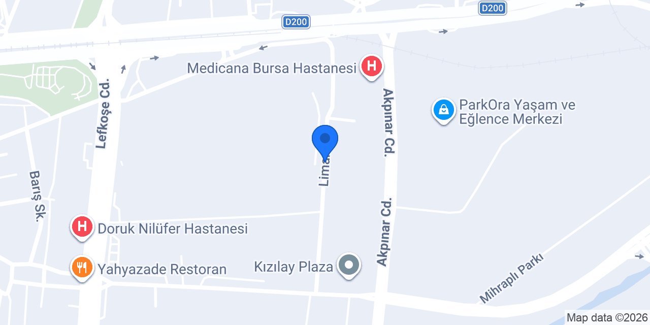 Enes Taha Terzi Moda Evi konumu