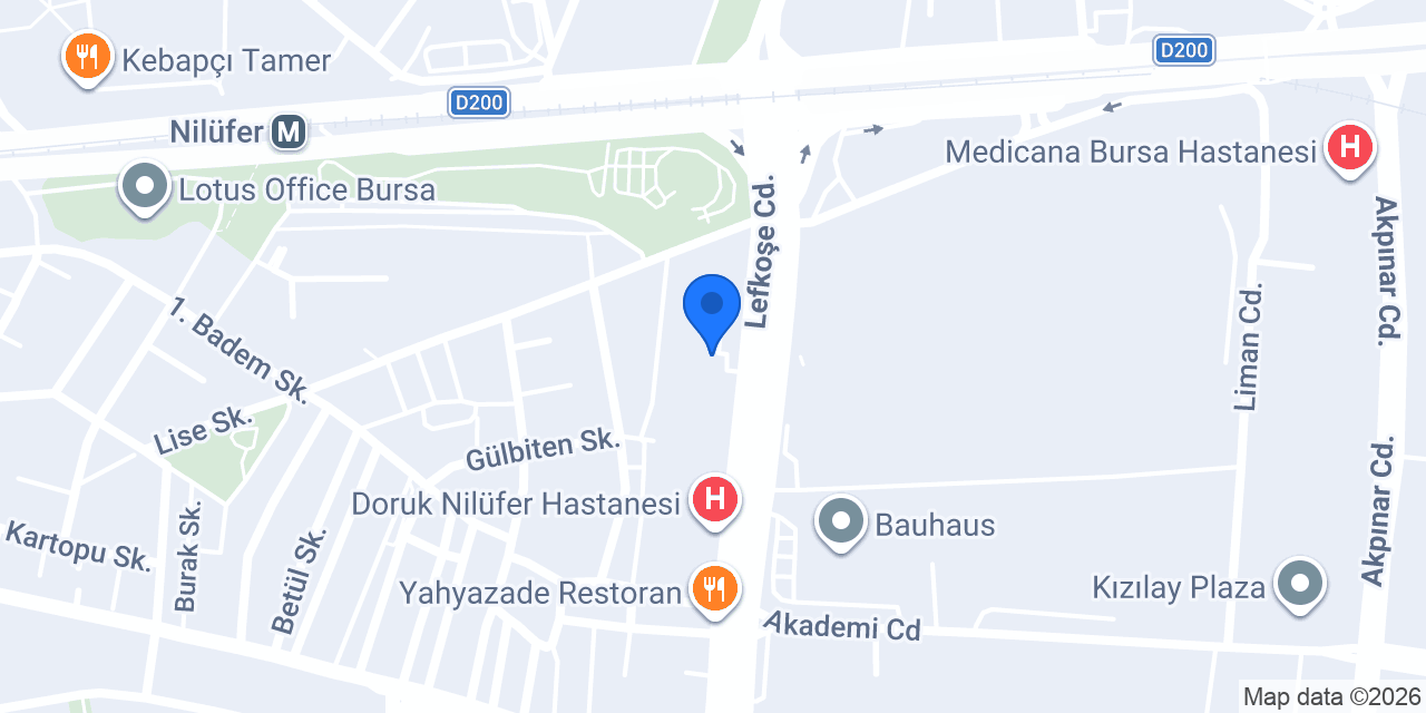 Dentasarım Ağız ve Diş Polikliniği konumu