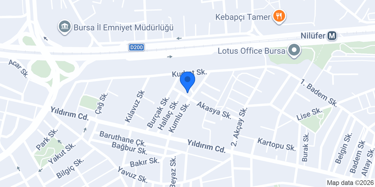 Mavi Ozalit konumu