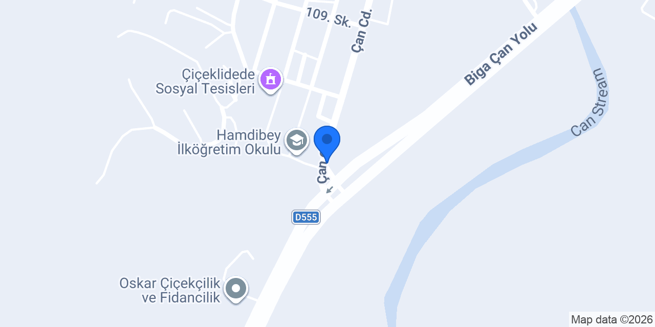 Çiçeklidede sondurak kokoreç konumu