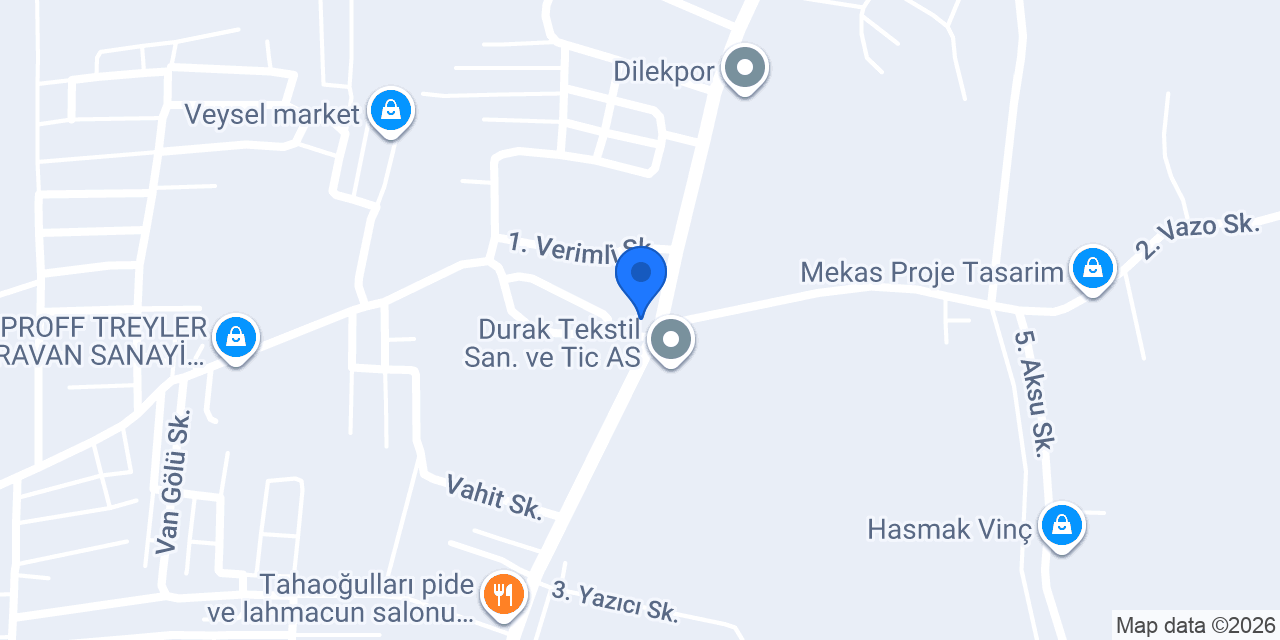 Aydoğdu Mühendislik konumu