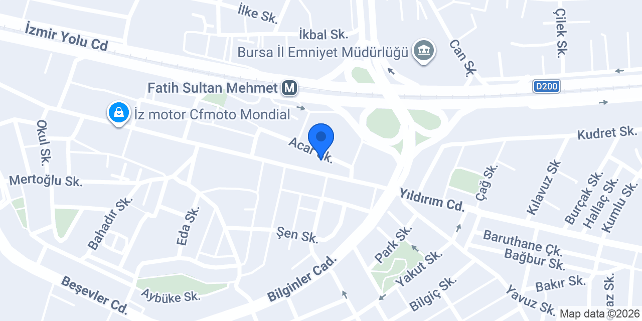 Anadolu Optik konumu