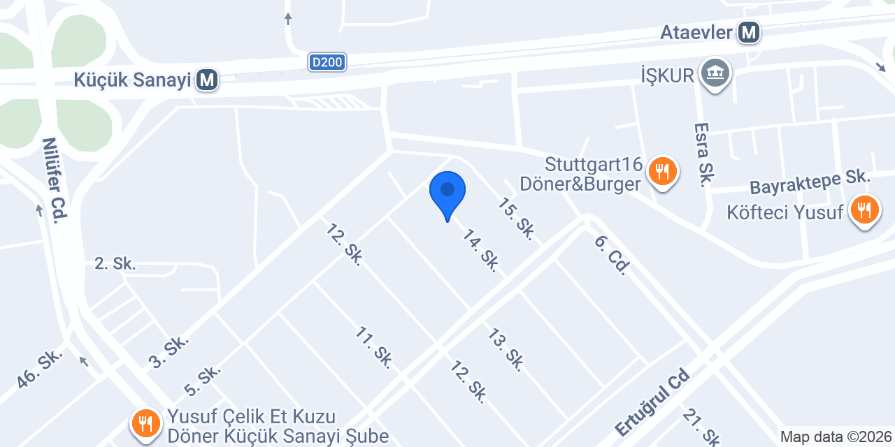Erarslan Oto konumu