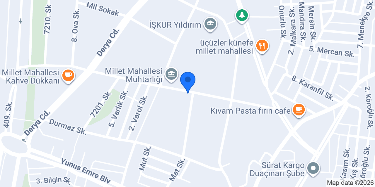 BURSA NAVİGASYON konumu